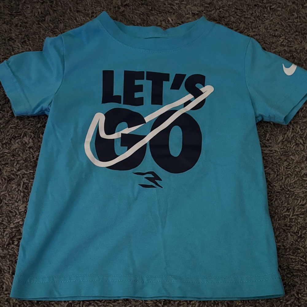 Nike Kids Aqua 'Let's Go' Tee